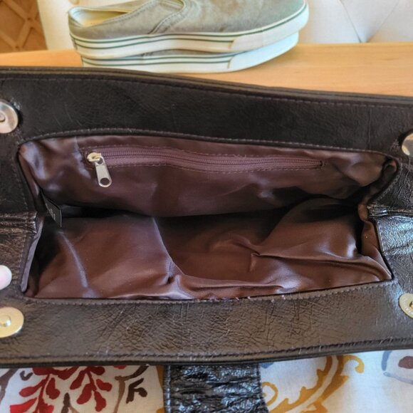 Y2K Leopard Print Clutch 13" X 8" - Picture 4 of 5